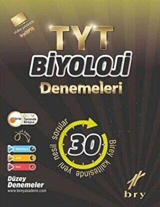 TYT Branş Denemeleri - Biyoloji 30 lu - 1