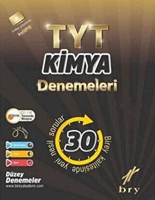 TYT Branş Denemeleri - Kimya 30`lu - 1