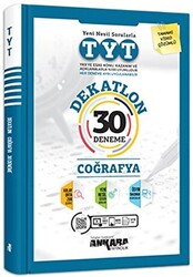 TYT Coğrafya Dekatlon 30 Deneme - 1