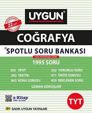 TYT Coğrafya Spotlu Soru Bankası - 1