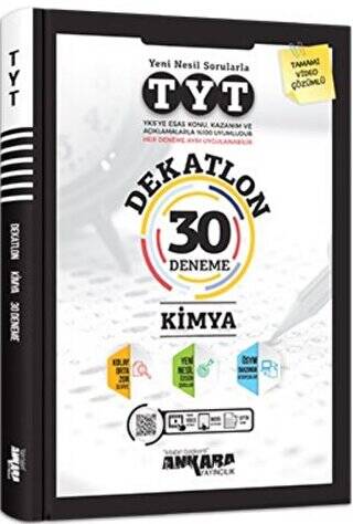 TYT Dekatlon Kimya 30 Deneme - 1