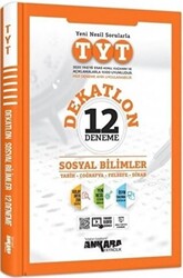 TYT Dekatlon Sosyal Bilimler 12 Deneme Sınavı - 1