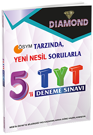 TYT Diamond 5`li Deneme Sınavı - 1