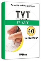 TYT Felsefe 40 Yaprak Test - 1