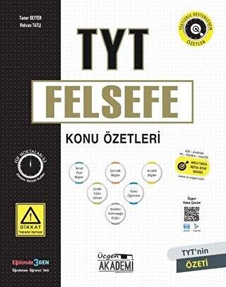 TYT Felsefe Konu Özetleri - 1