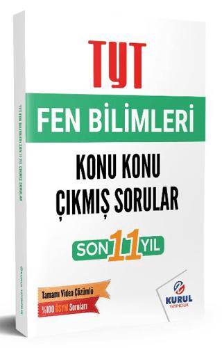 TYT Fen Bilimleri Son 11 Yıl Konu Konu Çıkmış Sorular ve Video Çözümleri - 1