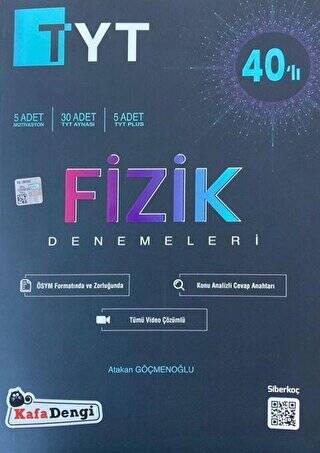 TYT Fizik 40 lı Branş Denemesi - 1