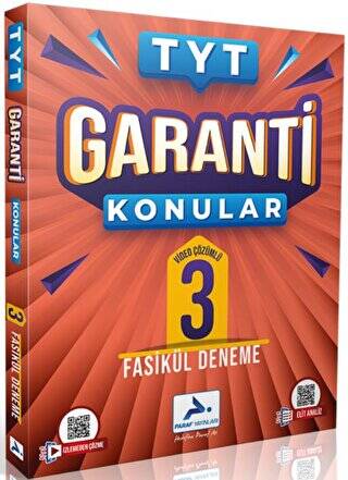 Tyt Garanti Konular 3 Fasikül Deneme - 1