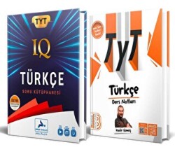 TYT IQ Türkçe Soru Kütüphanesi + TYT Türkçe Ders Notları Benim Hocam 2`li Set - 1