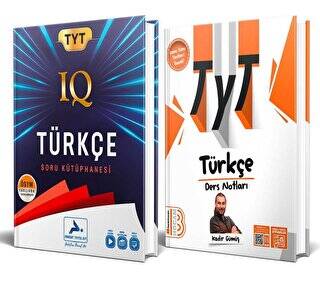 TYT IQ Türkçe Soru Kütüphanesi + TYT Türkçe Ders Notları Benim Hocam 2`li Set - 1