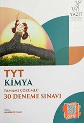 TYT Kimya Tamamı Çözümlü 30 Deneme - 1