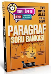 TYT KPSS ALES DGS MSÜ Paragraf Soru Bankası - 1