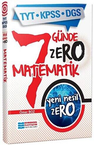 TYT KPSS DGS Yeni Nesil Zero Matematik - 1