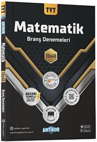 TYT Matematik 10x40 Branş Denemeleri - 1