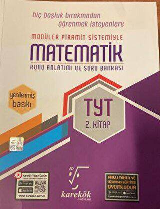 TYT Matematik Konu Anlatımı ve Soru Bankası 2. Kitap - 1