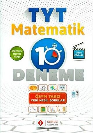 TYT Matematik Video Çözümlü 10 Deneme - 1