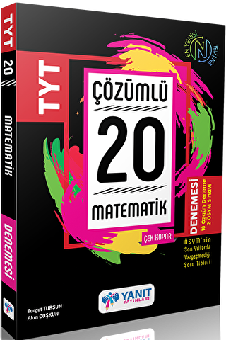 TYT Matematik Video Çözümlü 20 Branş Deneme - 1