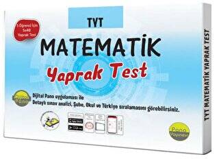 TYT Matematik Yaprak Testleri Kutulu Dökme Test 5x48 Adet - 1