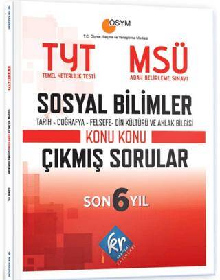 TYT - MSÜ Sosyal Bilimler Son 6 Yıl Konu Konu Çıkmış Sorular - 1