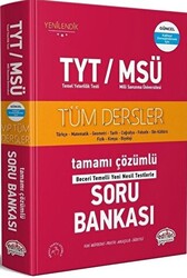 TYT - MSÜ Tüm Dersler Tamamı Çözümlü Soru Bankası - 1