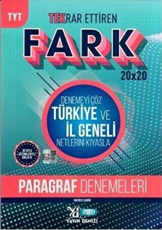 TYT Paragraf Fark Tekrar Ettiren Denemeleri - 1