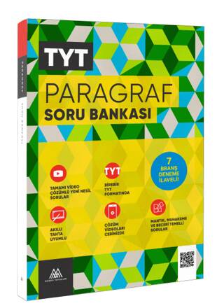 TYT Paragraf Soru Bankası 7 Branş Deneme İlaveli - 1