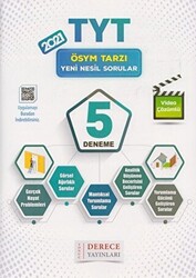 TYT Tamamı Çözümlü 5 Deneme - 1