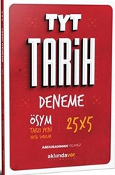 TYT Tarih 5X25 Çözümlü Deneme - 1