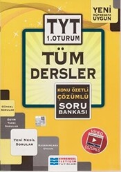 TYT Tüm Dersler Konu Özetli Çözümlü Soru Bankası 1. Oturum - 1