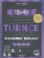 TYT Türkçe 15 x 40 Deneme Sınavı - 1