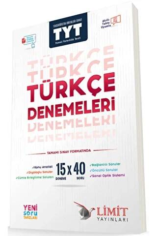 TYT Türkçe 15x40 Denemeleri - 1