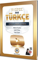 TYT Türkçe 39 Günde Video Ders Kitabı - 1