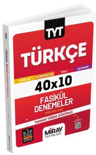 TYT Türkçe 40x10 Fasikül Denemeler - 1