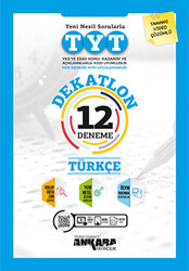 TYT Türkçe Dekatlon 12 Deneme - 1