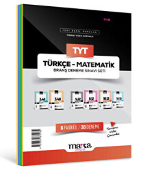 2025 TYT Türkçe - Matematik Branş Deneme Sınavı Seti 6 Fasikül 38 Deneme - 1