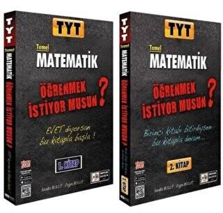 TYT Video Çözümlü Matematik Öğrenmek İstiyor musun? 2 Kitap Takım - 1