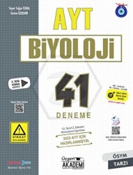 AYT - BİYOLOJİ - 41 Deneme - 1. Dönem Konuları - 1