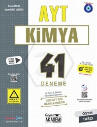 AYT - KİMYA - 41 Deneme - 1. Dönem Konuları - 1