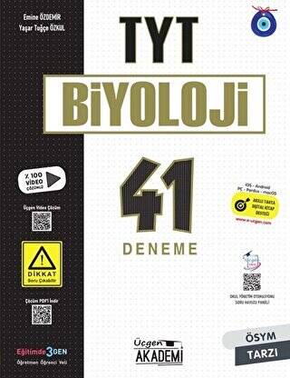 TYT Biyoloji 41 Deneme - 1