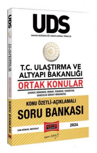 UDS T.C Ulaştırma ve Altyapı Bakanlığı Ortak Konular Konu Özetli-Açıklamalı Soru Bankası - 1