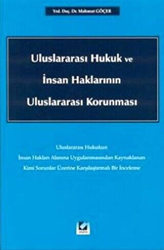 Uluslararası Hukuk ve İnsan Haklarının Uluslararası Korunması - 1