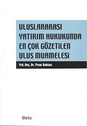 Uluslararası Yatırım Hukukunda En Çok Gözetilen Ulus Muamelesi - 1