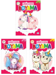 Unicorn Boyama Seti 3 Kitap - 1