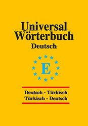 Universal Wörterbuch Deutsch - Türkisch - Türkisch - Deutsch - 1