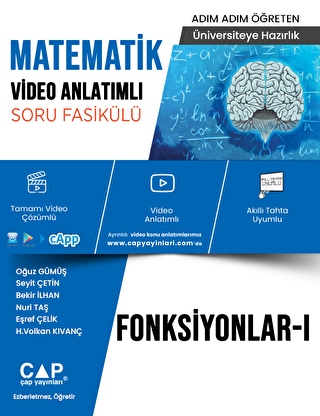 Üniversite Hazırlık Matematik Fonksiyonlar 1 Konu Anlatımlı Soru Bankası - 1