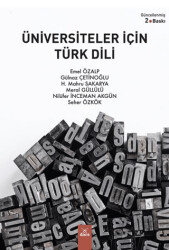 Üniversiteler İçin Türk Dili - 1