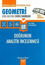 Üniversiteye Hazırlık Geometri Doğrunun Analitik İncelenmesi Konu Anlatımlı Soru Bankası - 1