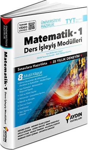 Üniversiteye Hazırlık Matematik Ders İşleyiş Modülleri 1. Kitap - 1