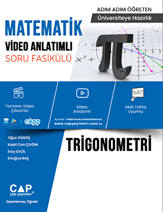 Üniversiteye Hazırlık Matematik Video Anlatımlı Trigonometri Soru Fasikülü - 1