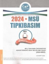 Üniversiteye Hazırlık MSÜ 2024 Tıpkı Basım Çap Yayınları - 1